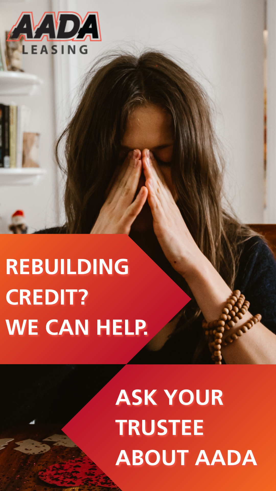 A diverse set of life situations surrounding vehicle leasing, including a happy family in a car, a man reviewing bills, a woman budgeting, and a couple enjoying a scenic drive. Center text reads: “Are You Qualified for a Lease?”